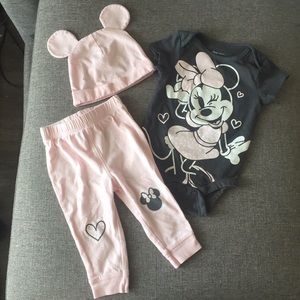 Disney Jumping Beans Minnie Mouse Outfit & Hat